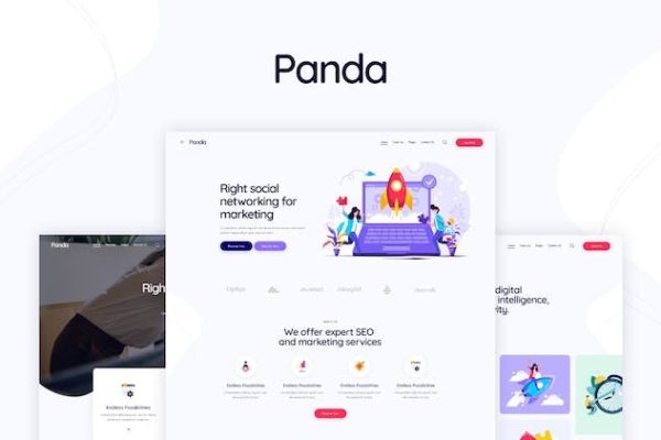 Panda v1.12 创意营销机构和 SEO WordPress 主题下载