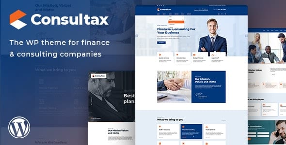 Consultax v1.2.0 金融与咨询 WordPress 主题下载