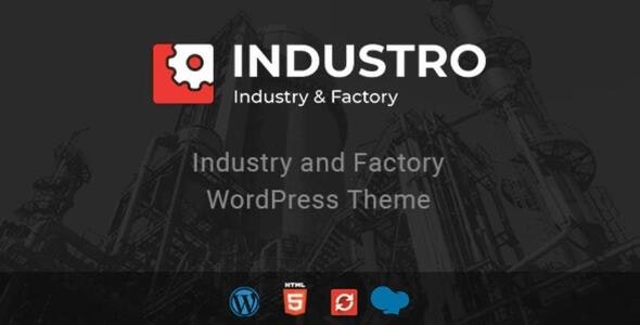 Industro v1.1.1 工业和工厂 WordPress 主题下载