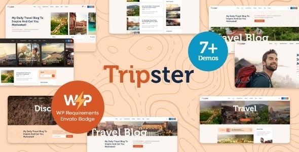 Tripster v1.0.7 旅游与生活方式 WordPress 博客主题下载