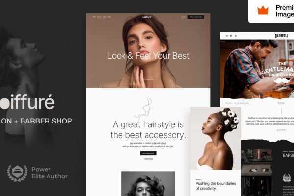 Coiffure v6.0 美发沙龙和理发师 WordPress 主题下载