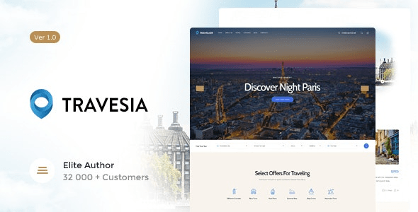 Travesia v1.1.11 旅行社 WordPress 主题下载
