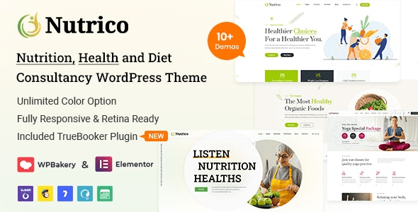 Nutricorp v5.3 营养与健康创意WordPress主题下载
