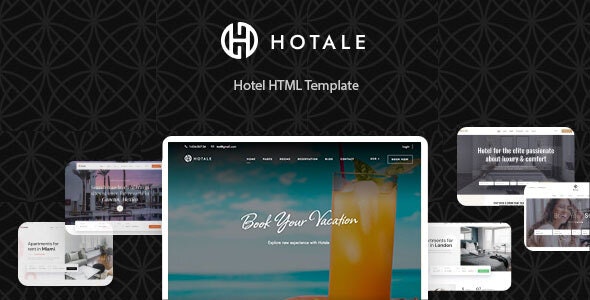 Hotale 1.0 – 酒店 HTML 模板下载