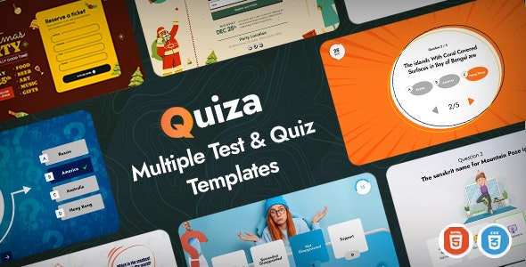 Quiza 1.0 – 多个测试和测验模板下载