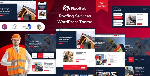 Rooftek v1.0.0 屋顶服务 WordPress 主题下载