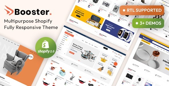 Booster Shopify Theme v6.1.5 Shopify主题下载