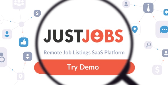 JustJobs v1.1.0 远程职位列表 SaaS 平台源码下载