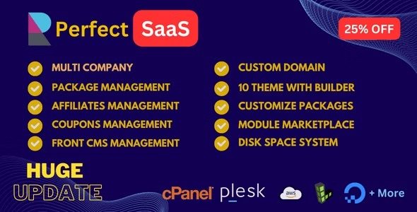 Perfect SaaS v1.2.2 适用于 Perfex CRM 的强大多租户模块源码下载