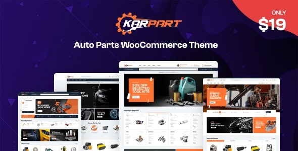 Karpart v1.0.6 汽车配件 WooCommerce 主题下载