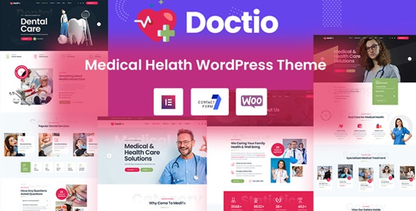 Doctio v1.0.5 – 医疗健康 WordPress 主题下载