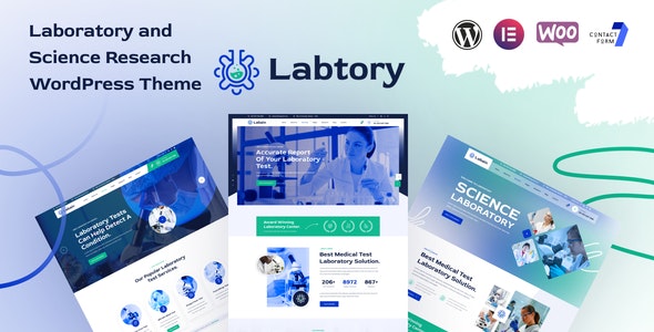 Labtory v1.0.4 – 实验室和科学研究 WordPress 主题下载