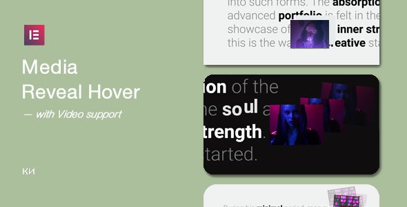Media Reveal Hover for Elementor v1.1.0 插件下载