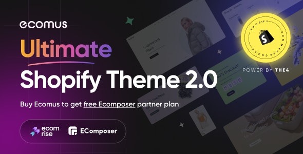 Ecomus v1.4.0 Ultimate Shopify OS 2.0 Theme 主题下载