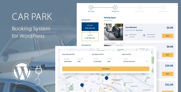 Car Park Booking System for WordPress v2.4 WordPress 停车场预订系统插件下载