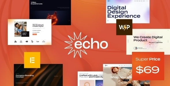 Echo v1.10.0 数字营销和创意机构 WordPress 主题下载