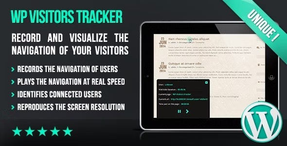 WP Visitors Tracker v2.3 wordpress网站访客跟踪插件下载