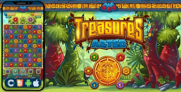 Treasure Aztec v1.0 Html5 游戏源码下载