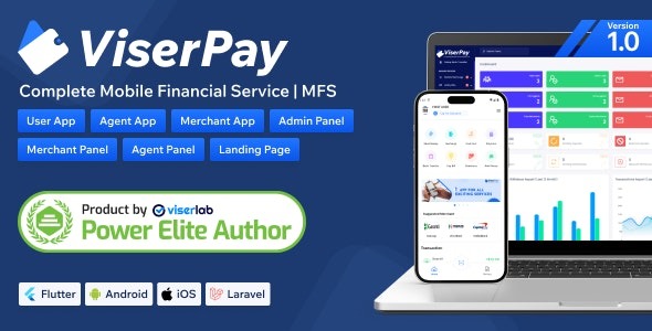 ViserPay v1.0 完善的移动金融服务app |MFS源码下载