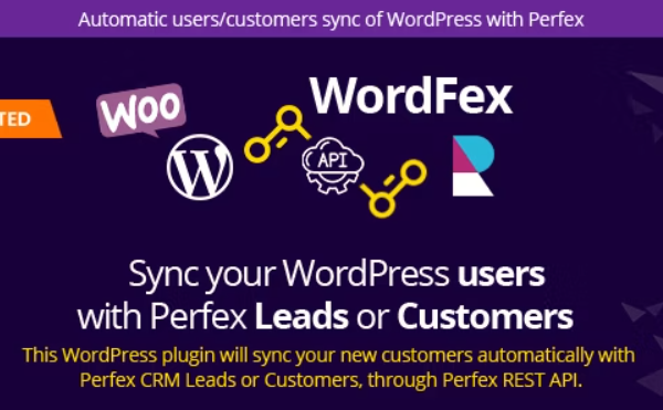 WordFex v.1.1 将 WordPress 与 Perfex 同步插件下载