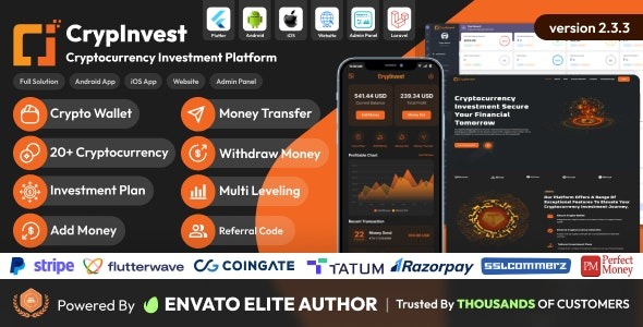 CrypInvest v2.4.0 加密货币投资平台完整解决方案源码下载