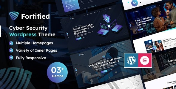 Fortified v1.0 IT 与网络安全 WordPress 主题下载