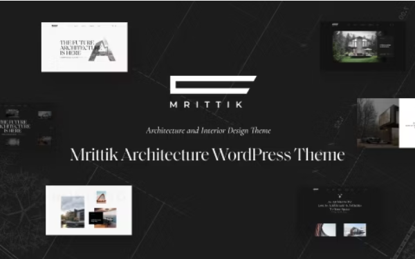 Mrittik v1.0.3 建筑与室内设计主题下载（已激活）