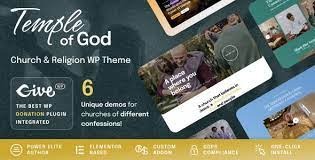 Temple of God v1.0.7 宗教和教会 WordPress 主题下载