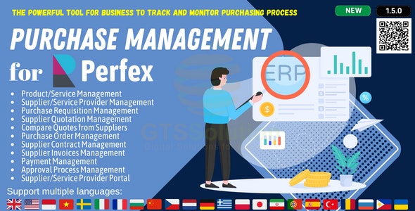 Purchase Management module for Perfex CRM v1.5.0 源码下载