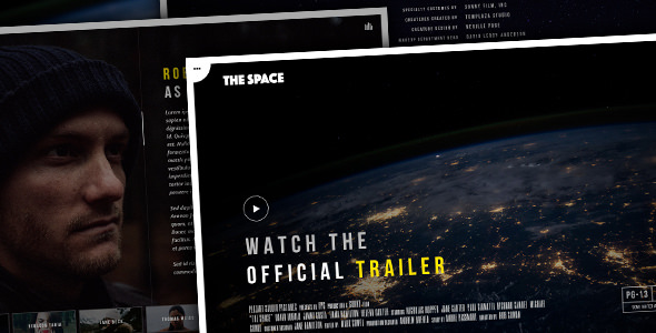 The Space v1.6.4 – 单部电影宣传 WordPress 主题下载