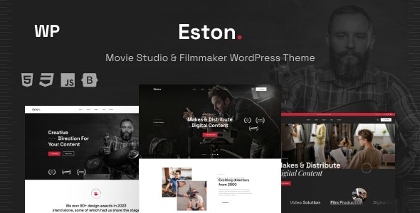 Eston v1.0 – 电影工作室和电影制片人 WordPress 主题下载