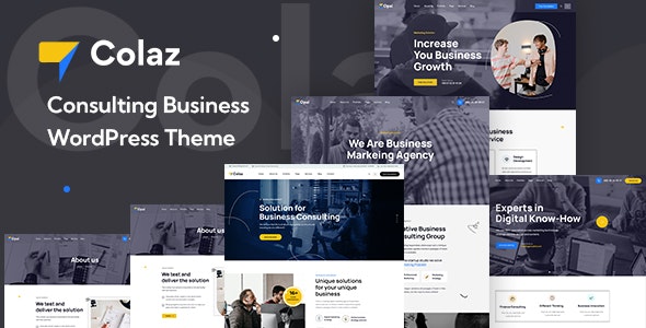 Colaz v1.0 – 商务咨询 WordPress 主题下载