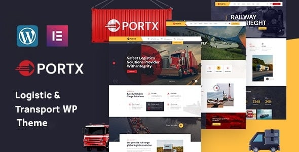 Portx v1.0.7 物流与运输 WordPress主题下载