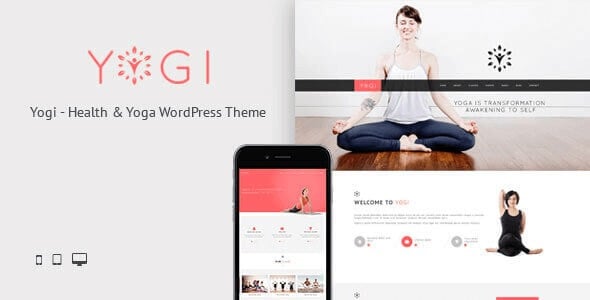 Yogi v2.8.7 – 健康美容与瑜伽 WordPress 主题下载