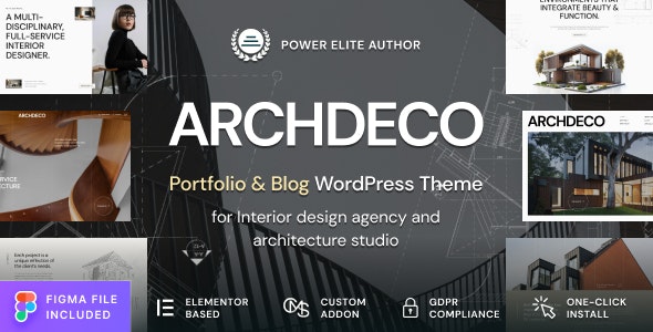 Archdeco v1.0.3 – 建筑与室内设计机构作品集 WordPress 主题下载