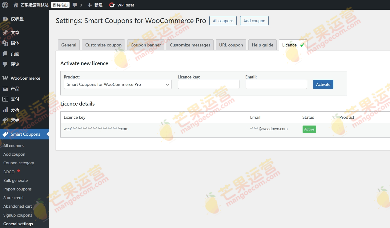 Smart Coupons for WooCommerce [webtoffee] WooCommerce 的智能优惠券插件破解版下载