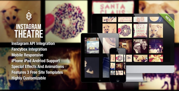 Instagram Theatre v1.7 Instagram照片展示插件下载