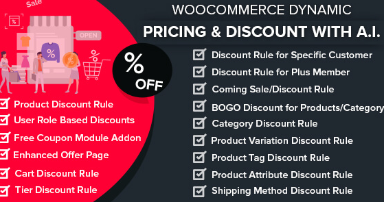 WooCommerce Dynamic Pricing and Discounts PRO v8.16.0 商品动态价格折扣插件下载