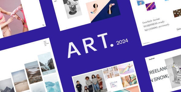 ART v3.12.2.1 – Portfolio主题下载