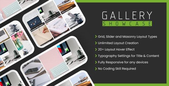 Gallery Showcase Pro for WordPress v1.0.2  WordPress 图片库图片展示插件下载