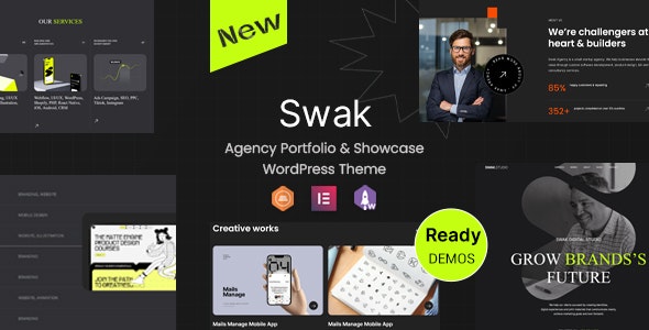 Swak v1.0.2 – 代理机构作品集与展示 WordPress 主题下载