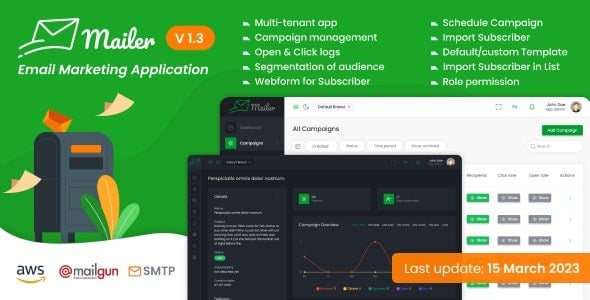 Mailer v1.5 电子邮件营销应用程序源码下载