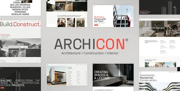 Archicon v1.6.1 建筑与施工主题下载
