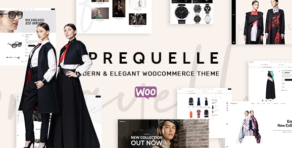 Prequelle v1.9.7 – 优雅且现代的 WooCommerce 主题下载