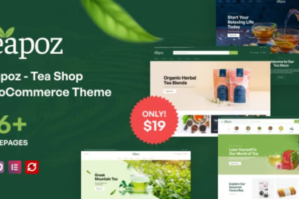 Teapoz v1.1.3 茶叶店 WooCommerce 主题下载