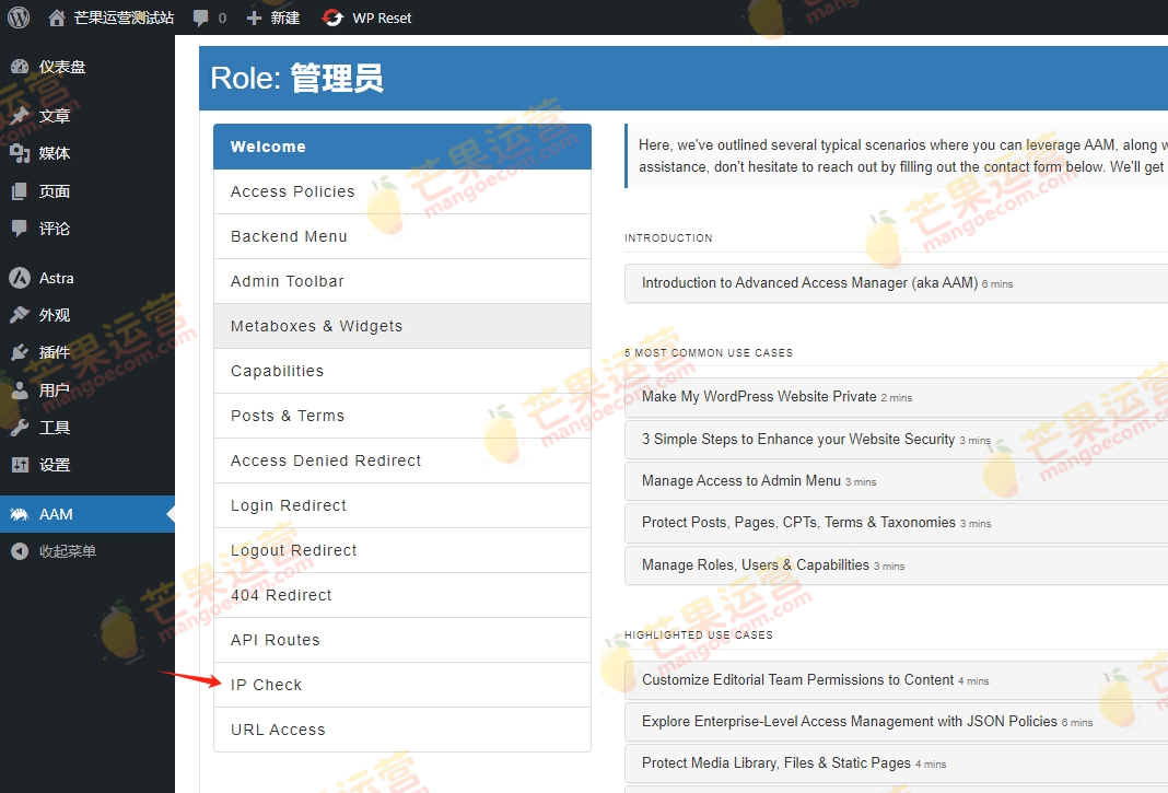 Advanced Access Manager wordpress网站高级权限设置插件破解版插件下载