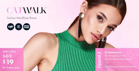 Catwalk v1.0 – 时尚 WordPress 主题下载