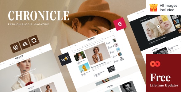 Chronicle v1.0 – 杂志和博客 WordPress 主题下载