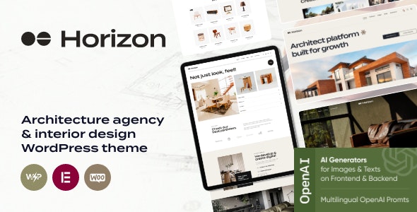 Horizon v1.1 – 室内设计 WordPress 主题下载