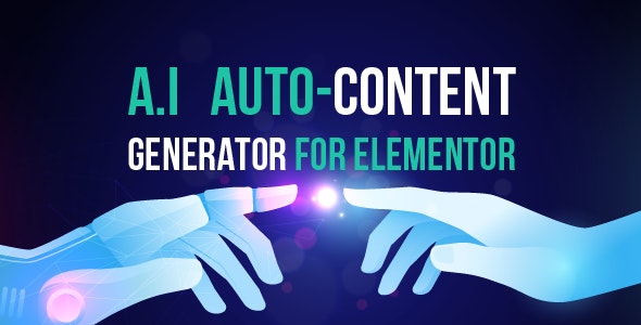 A.I Autocontent for Elementor v1.1 Elementor ai内容生成器插件下载